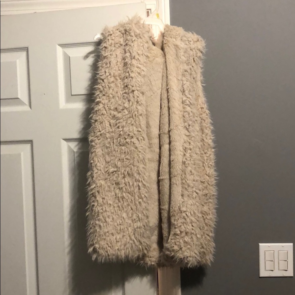 Fuzzy Fur Vest